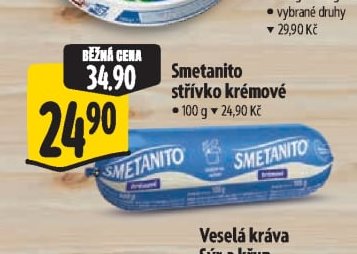 Smetanito střívko krémové