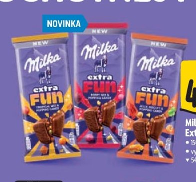 Milka Extra Fun Čokoláda