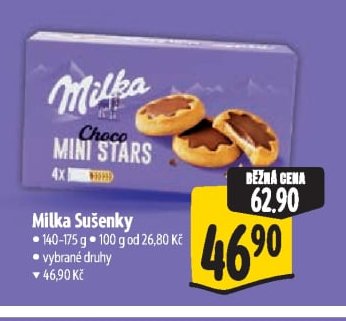 Milka Sušenky