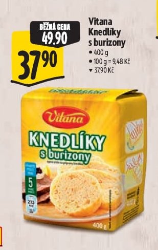 Vitana Knedlíky s burizony