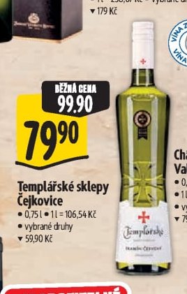 Templářské sklepy Čejkovice