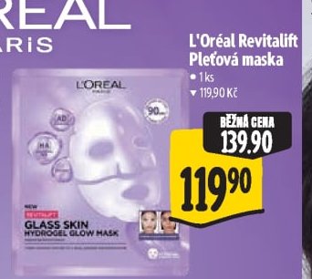 L'Oréal Revitalift Pleťová maska
