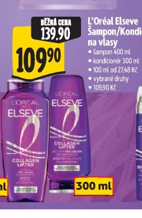 L'Oréal Elseve Šampon/Kondicionér na vlasy