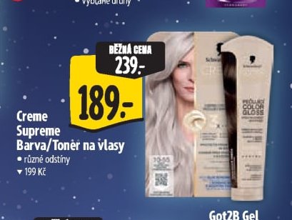 Creme Supreme Barva/Toněr na vlasy
