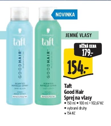 Taft Good Hair Sprej na vlasy