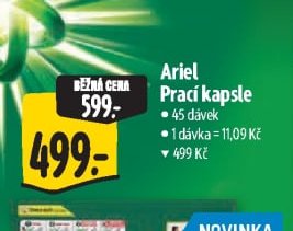Ariel Prací kapsle