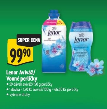 Lenor Aviváž / Vonné perličky