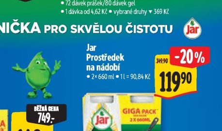 Jar prostředek na nádobí