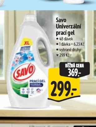 Savo Univerzální prací gel
