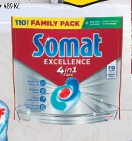 Somat Excellence 4 v 1 Tablety do myčky