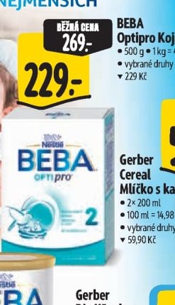 BEBA Optipro Kojenecká výživa