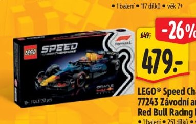 LEGO Speed Champions 77243 Závodní auto Oracle Red Bull Racing RB20 F1