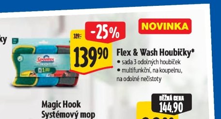 Spontex Flex & Wash Houbičky