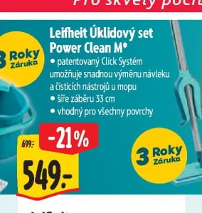 Leifheit Úklidový set Power Clean M