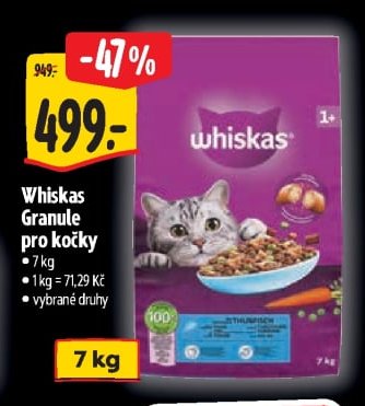 Whiskas Granule pro kočky
