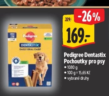 Pedigree Dentastix Pochoutky pro psy