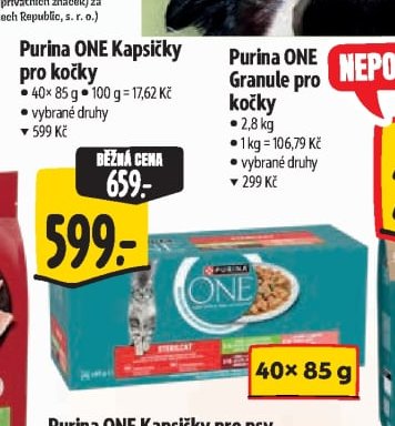 Purina ONE Kapsičky pro kočky