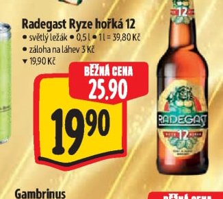 Radegast Ryze hořká 12