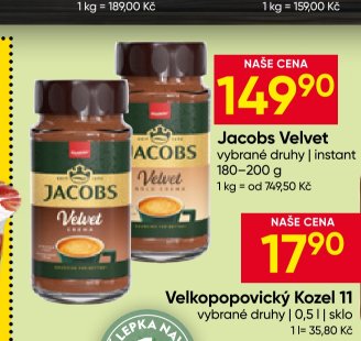 Jacobs Velvet - Hruška aktualniletaky.eu