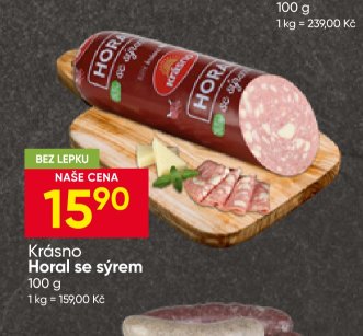 Krásno Horal se sýrem