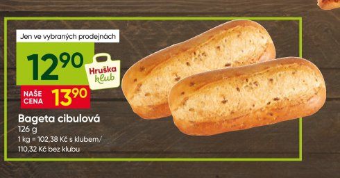 Bageta cibulová