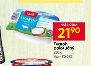 Tvaroh polotučný
