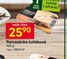 Pomazánka tuňáková 100 g