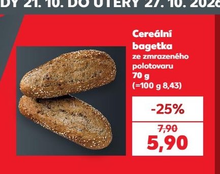 Cereální bagetka