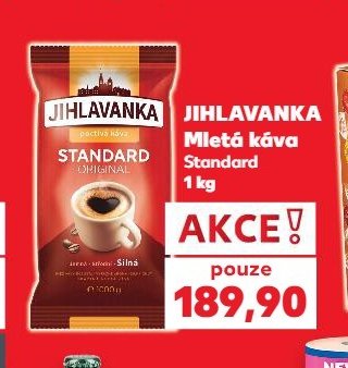 JIHLAVANKA Mletá káva Standard