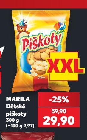 MARILA Dětské piškoty 300 g