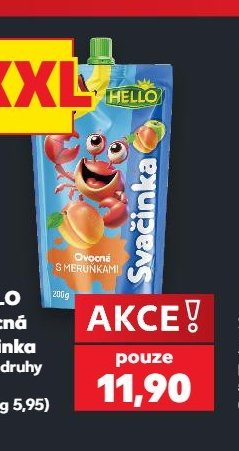 HELLO Ovocná svačinka 200 g