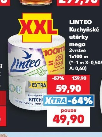 Linteo kuchyňské utěrky