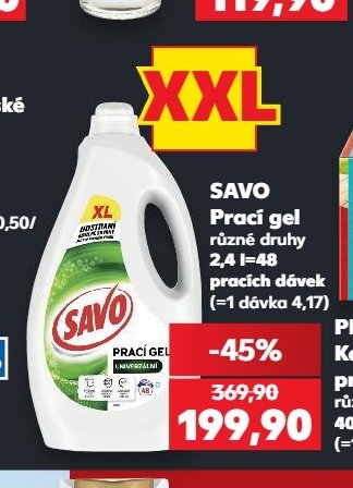 Savo prací gel