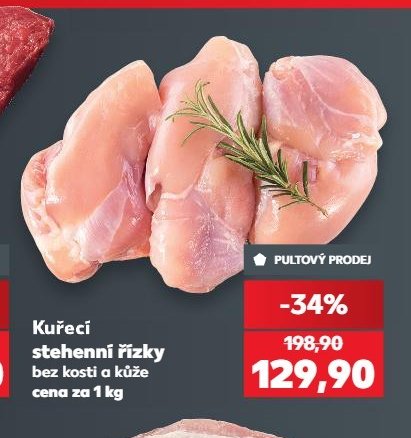 Kuřecí stehenní řízky