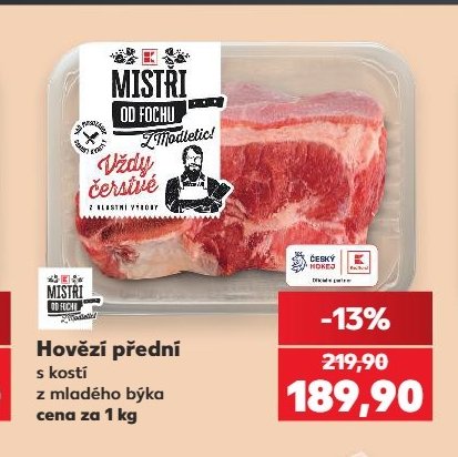 Hovězí přední s kostí
