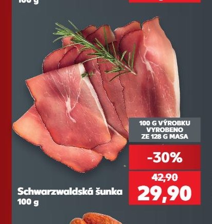 Schwarzwaldská šunka 100 g