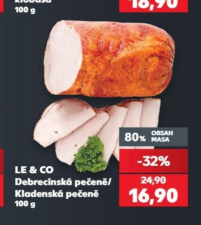 LE & CO Debrecínská pečeně/Kladenská pečeně 100 g