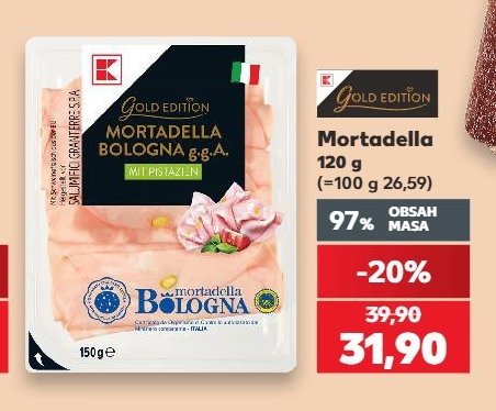GOLD EDITION Mortadella 120 g