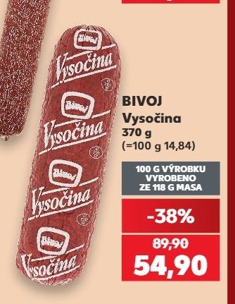 BIVOJ Vysočina 370 g