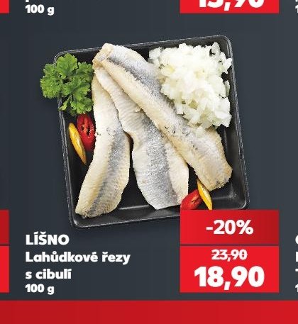 Líšno Lahůdkové řezy s cibulí