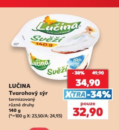 Lučina Tvarohový sýr