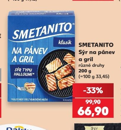Smetanito Sýr na pánev a gril