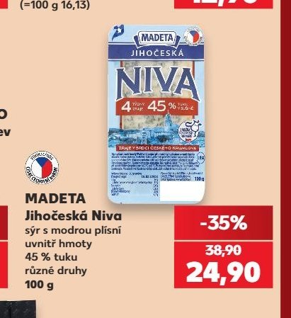 Madeta Jihočeská Niva