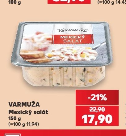 Varmuža Mexický salát