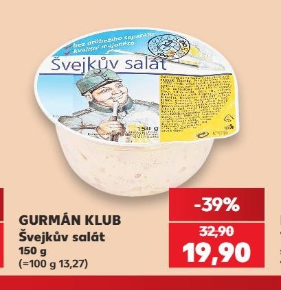 Gurmán klub Švejkův salát