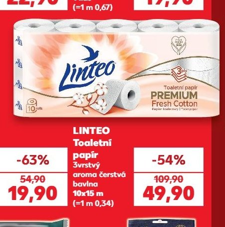 Linteo Toaletní papír