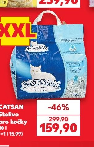 Catsan Stelivo pro kočky 10 l