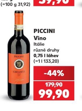 Piccini víno