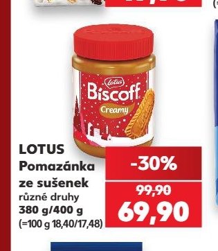 LOTUS Pomazánka ze sušenek různé druhy 380 g
