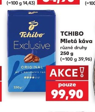 TCHIBO Mletá káva různé druhy 250 g
